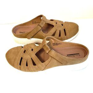 Kim Rogers Andrea Strappy Slip-on Mules Size 9.5 M